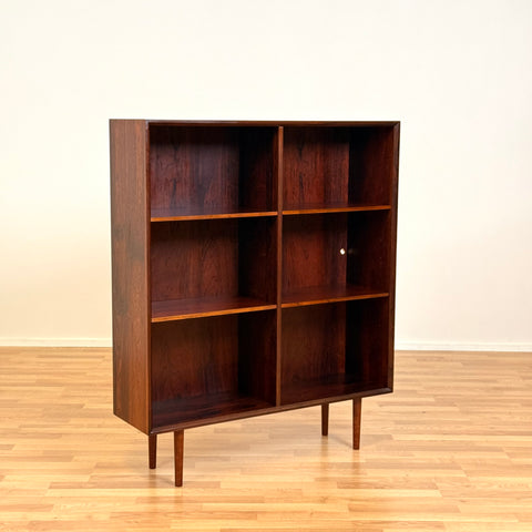 Danish bookshelf in Santos rosewood