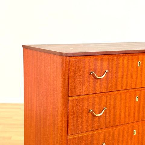 Reserved Swedish chest of drawers in mahogany by IKEA, "Alice"