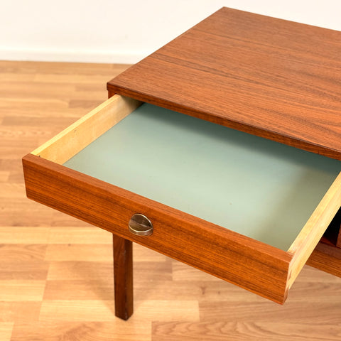 Hall bench in teak, 1950s-60s, Denmark