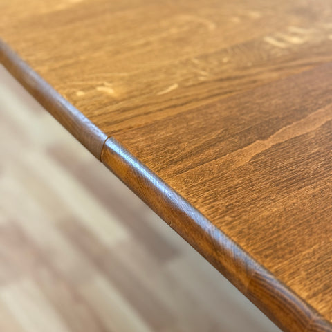 Danish oval dining table in oak by Gangsø