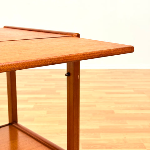 Danish serving trolley in teak