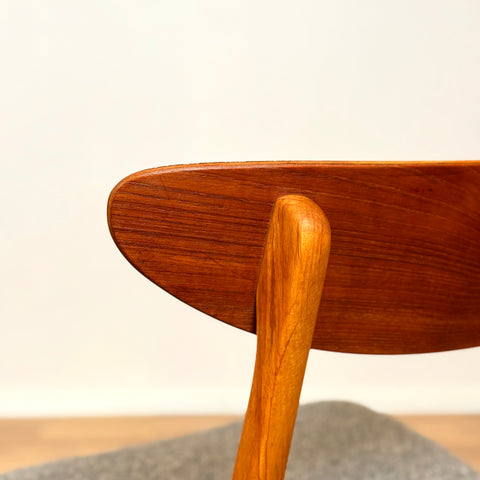 Dining chairs in teak & beech model 210 by Farstrup