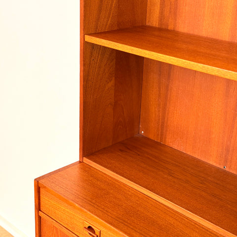 Swedish bookshelf in teak