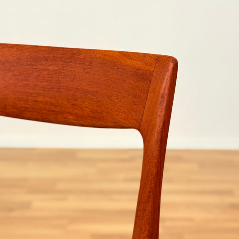 Swedish dining chairs in teak by Svegards Markaryd