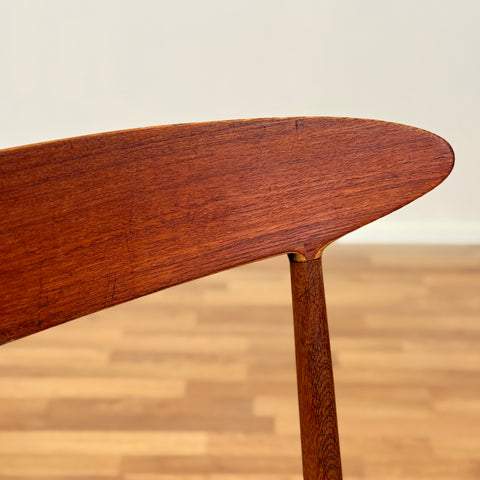 Set of 4 chairs in oak & teak, model Skagen by Kurt Ostervig, 1950s-60s, Denmark