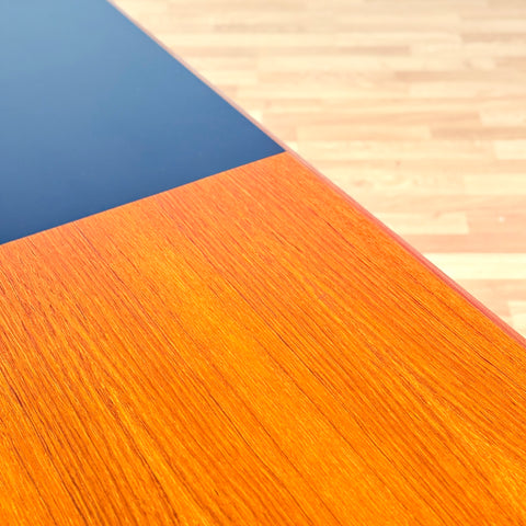 Swedish extendable coffee table in teak
