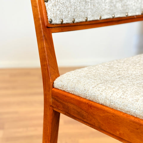 Swedish dining chairs in teak by Bertil Fridhagen for Bodafors