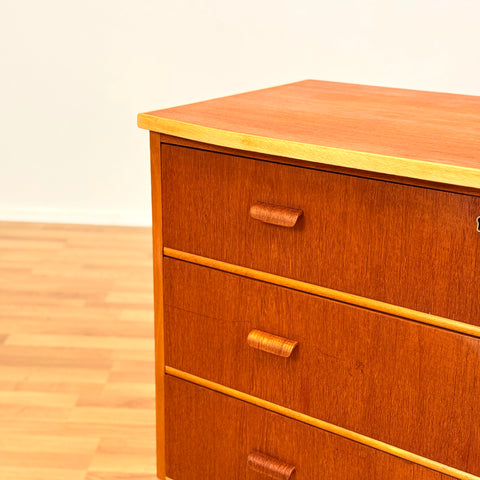 Swedish chest of drawers in teak