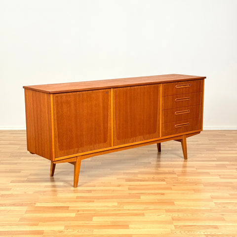 Swedish sideboard in teak & oak by Ulferts Möbler