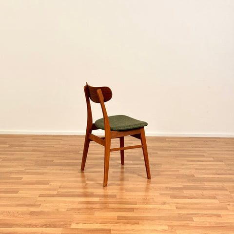 Danish set of 4 dining chairs in teak & beech by Falsled