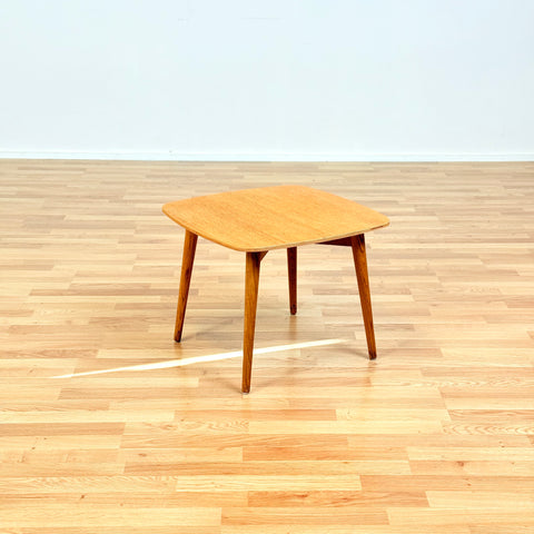 Swedish side table in oak by Jonas Lindvall for Scandiform, model 'Papa'