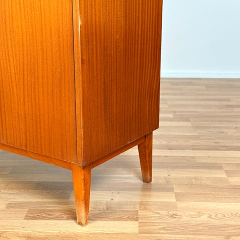 Bookshelf in mahogany by Carlström & co., 1950s-60s, Bjärnum, Sweden