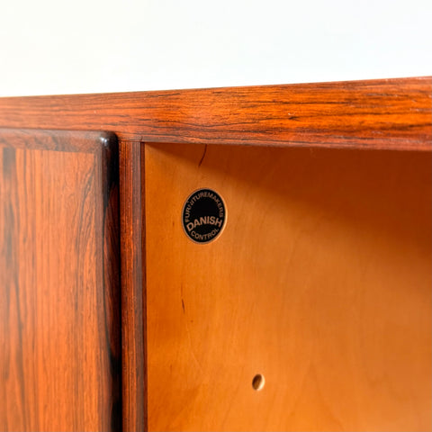 Danish sideboard in Santos rosewood