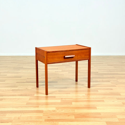 Danish side table in teak