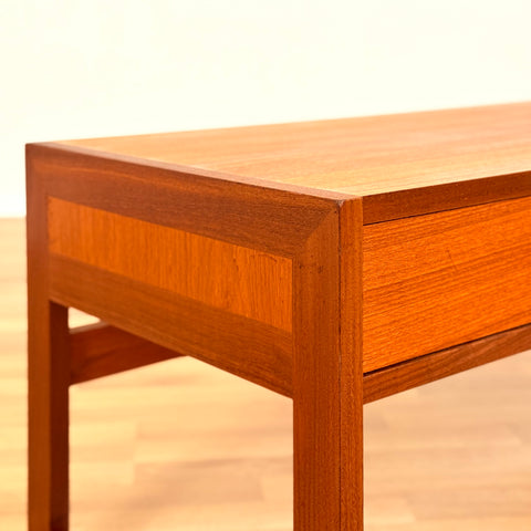 Swedish side table in teak by Arne Wahl Iversen for IKEA