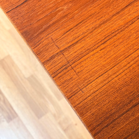 Danish dining table in teak "Arne Vodder style"