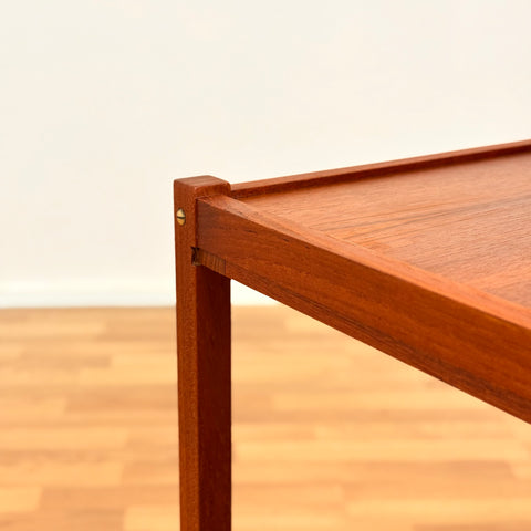 Danish serving trolley in teak