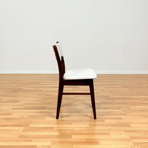 Danish dining chairs in beech & oak by Findahl