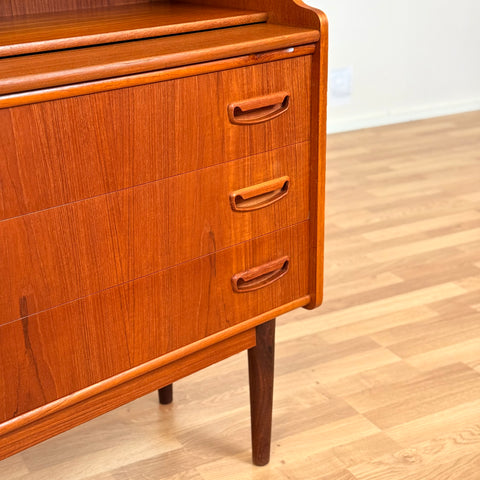 Danish secretary desk in teak