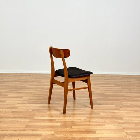Danish dining chairs in teak & beech by Findahl Mobelfabrik