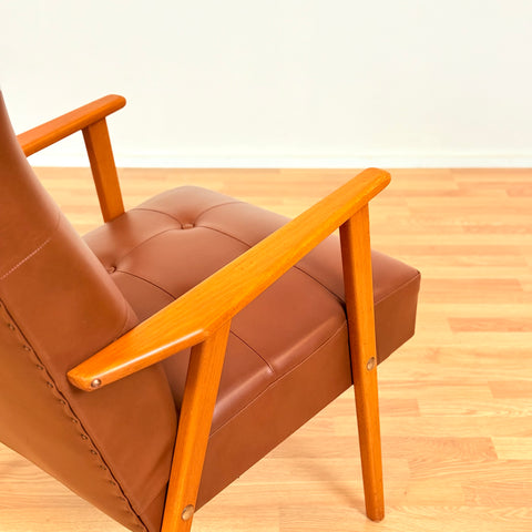 Swedish armchair in beech