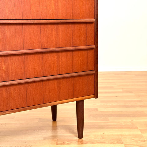 Danish chest of drawers in teak by Hanbjerg Møbelfabrik