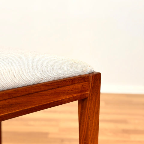 Swedish dining chairs in walnut by Svante Skogh