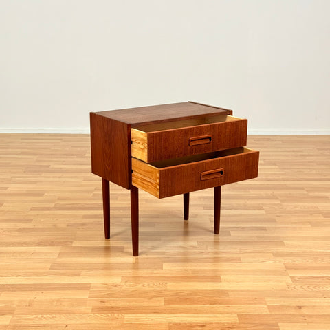 Danish chest of drawers in teak by Kjeld Bundgard