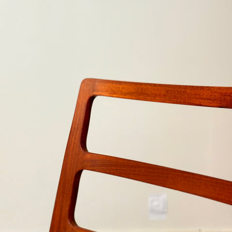 Danish dining chairs in teak by Niels O. Moller