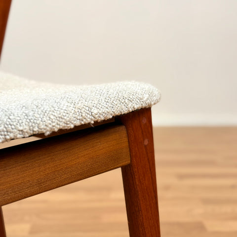 Danish armchair in teak by Erik Kirkegaard for Høng Stolefabrik