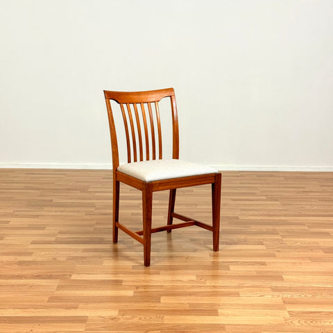 Swedish dining chairs in walnut by Svante Skogh