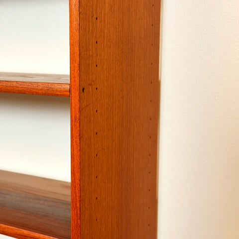 Bookshelf in teak by B. Fridhagen for Bodafors, 1960s-70s, Sweden