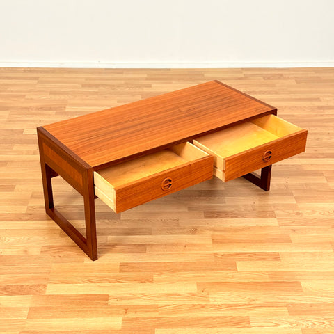 Swedish side table in teak by Arne Wahl Iversen for IKEA
