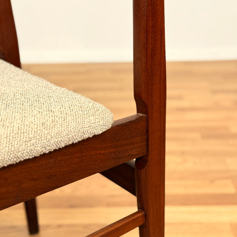 Danish dining chairs in teak by SAX