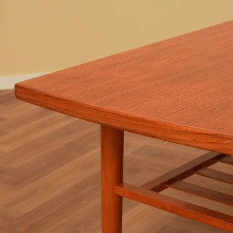 Swedish coffee table in teak