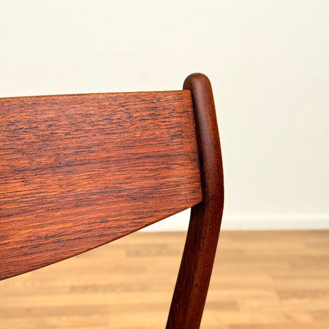 Set of 4 dining chairs in teak by P. E. Jorgensen, 1950s-60s, Denmark