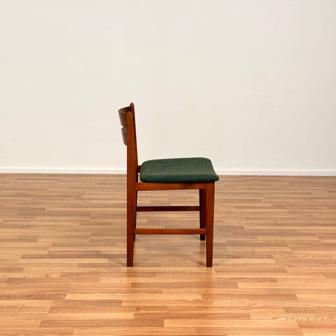 Set of 4 dining chairs in teak, 1950s-60s, Denmark