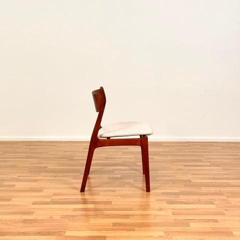 Set of 4 dining chairs in teak by P. E. Jorgensen, 1950s-60s, Denmark
