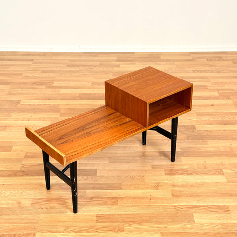Swedish hall table in teak