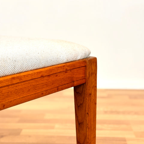 Swedish dining chairs in walnut by Svante Skogh