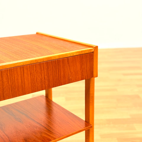 Swedish bedside tables in teak
