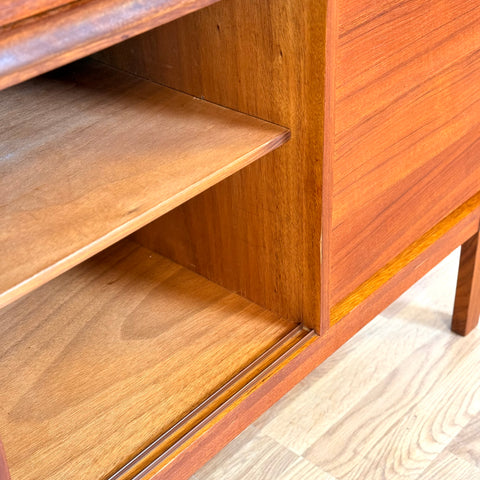 Swedish bookshelf in teak wood