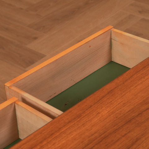 Danish chest of drawers in teak