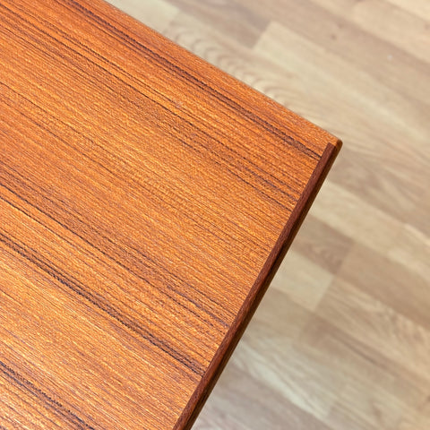 Danish rectangular dining table in teak