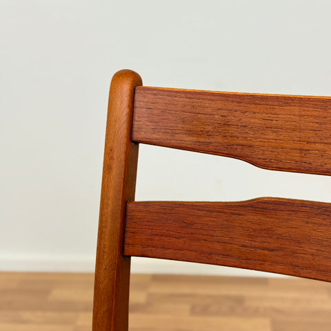 Set of 4 dining chairs in teak & beech by Findahl, 1950s-60s, Denmark