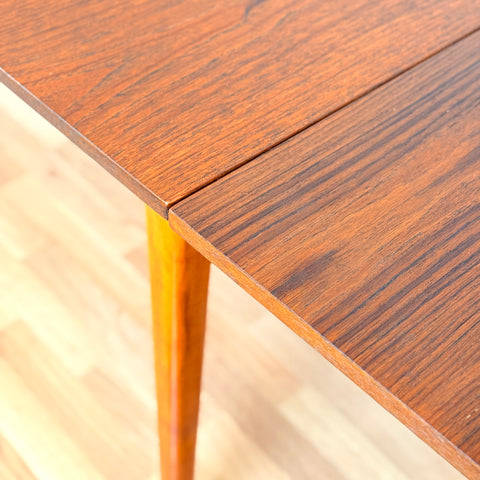 Swedish rectangular dining table in teak