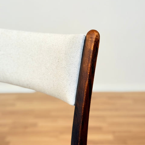 Danish set of 8 dining chairs in oak & beech by Findahl