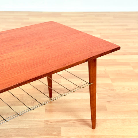 Swedish coffee table in teak