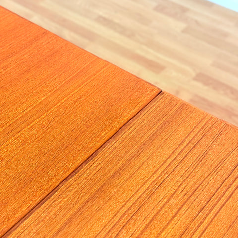 Swedish rectangular dining table in teak by Ulferts Möbler