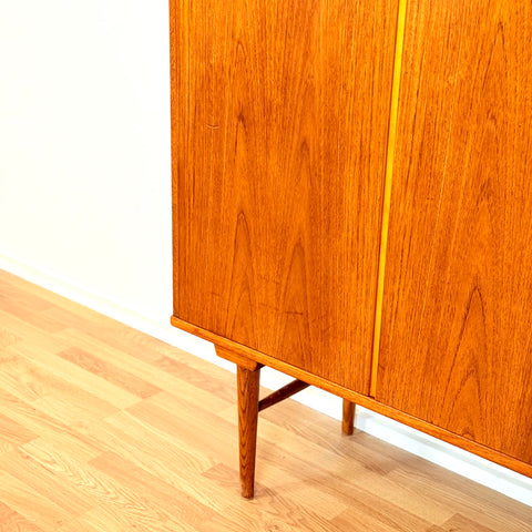 Swedish highboard in teak